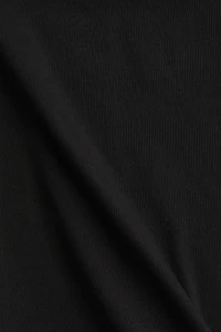 Ribbed Off-the-Shoulder Top