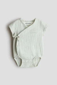 Cotton Muslin Bodysuit