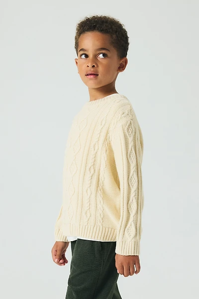Cable-Knit Sweater