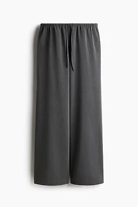 Twill Drawstring Pants