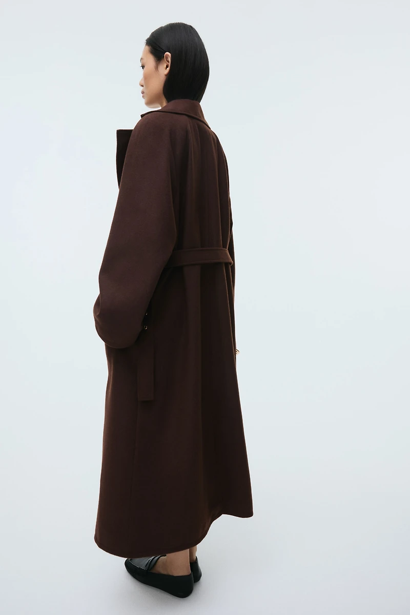 Belted Maxi Coat