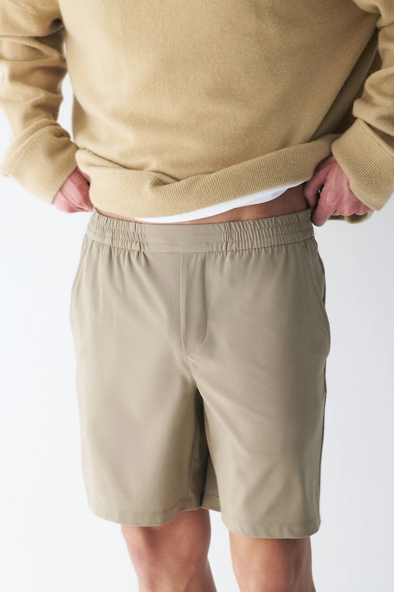 Four-Way Stretch Regular-Fit Shorts