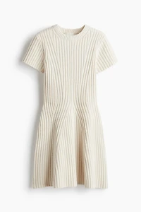 Rib-Knit Dress