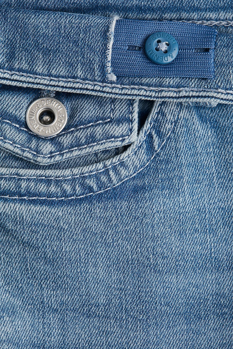 Flared Leg Low Jeans