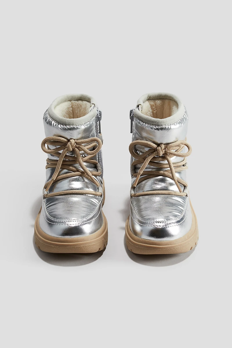 Warm-Lined Snow Boots