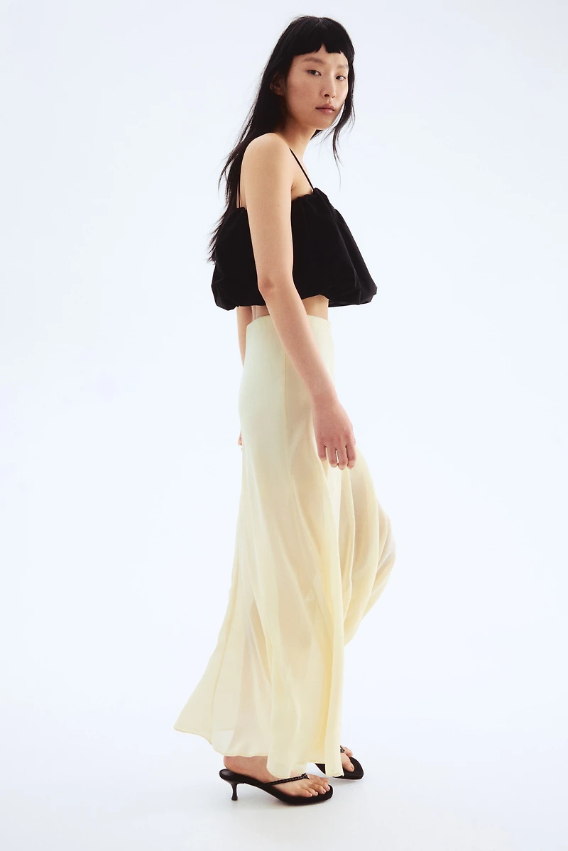 Chiffon Maxi Skirt