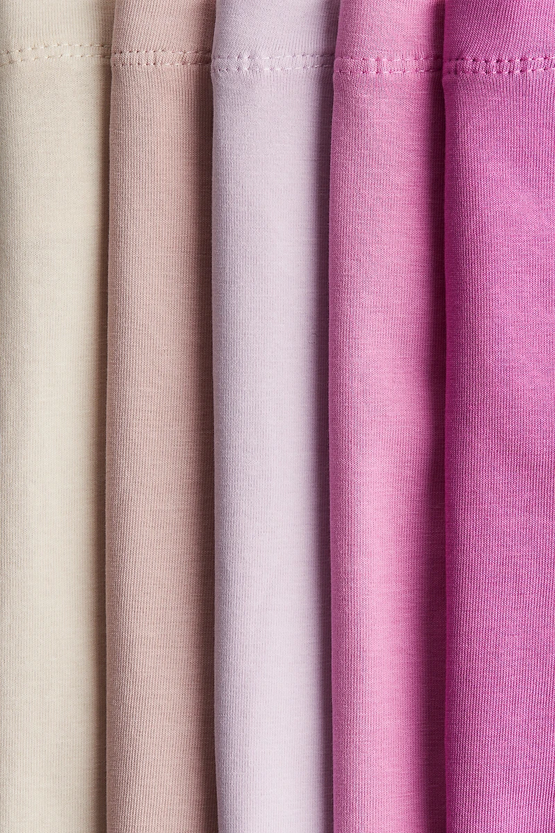 5-pack Cotton Capri Leggings