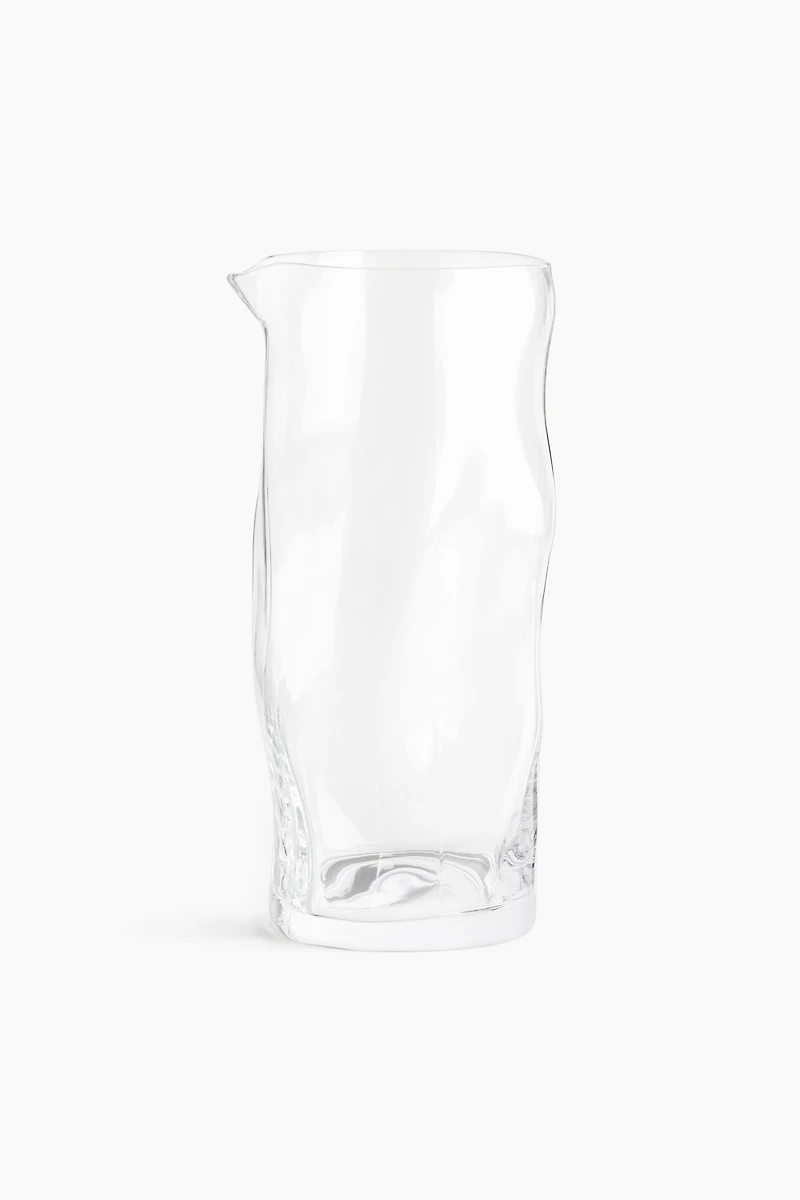 Sculptural Glass Carafe