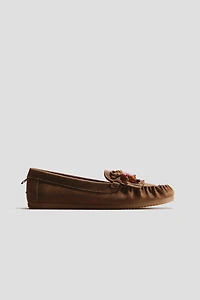 Fringe-Trimmed Loafers