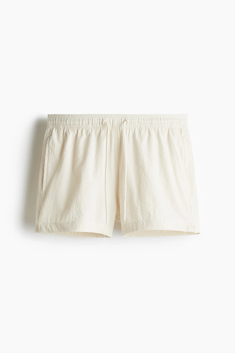 Seersucker Swim Shorts