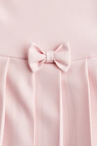 Bow-Detail Jersey Dress