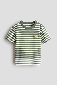 Embroidered-Detail T-Shirt