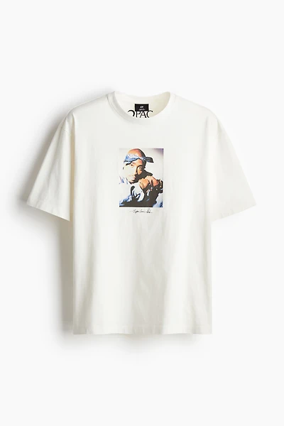 Loose Fit Printed T-shirt