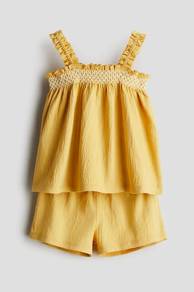 2-Piece Crinkled Jersey Set