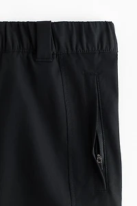 Barrel-Leg Convertible Pants