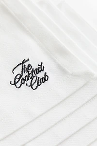 4-Pack Embroidered Coasters