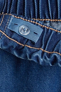 Jean à jambes larges avec motifs