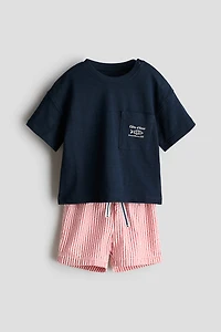 2-Piece T-Shirt and Shorts Set