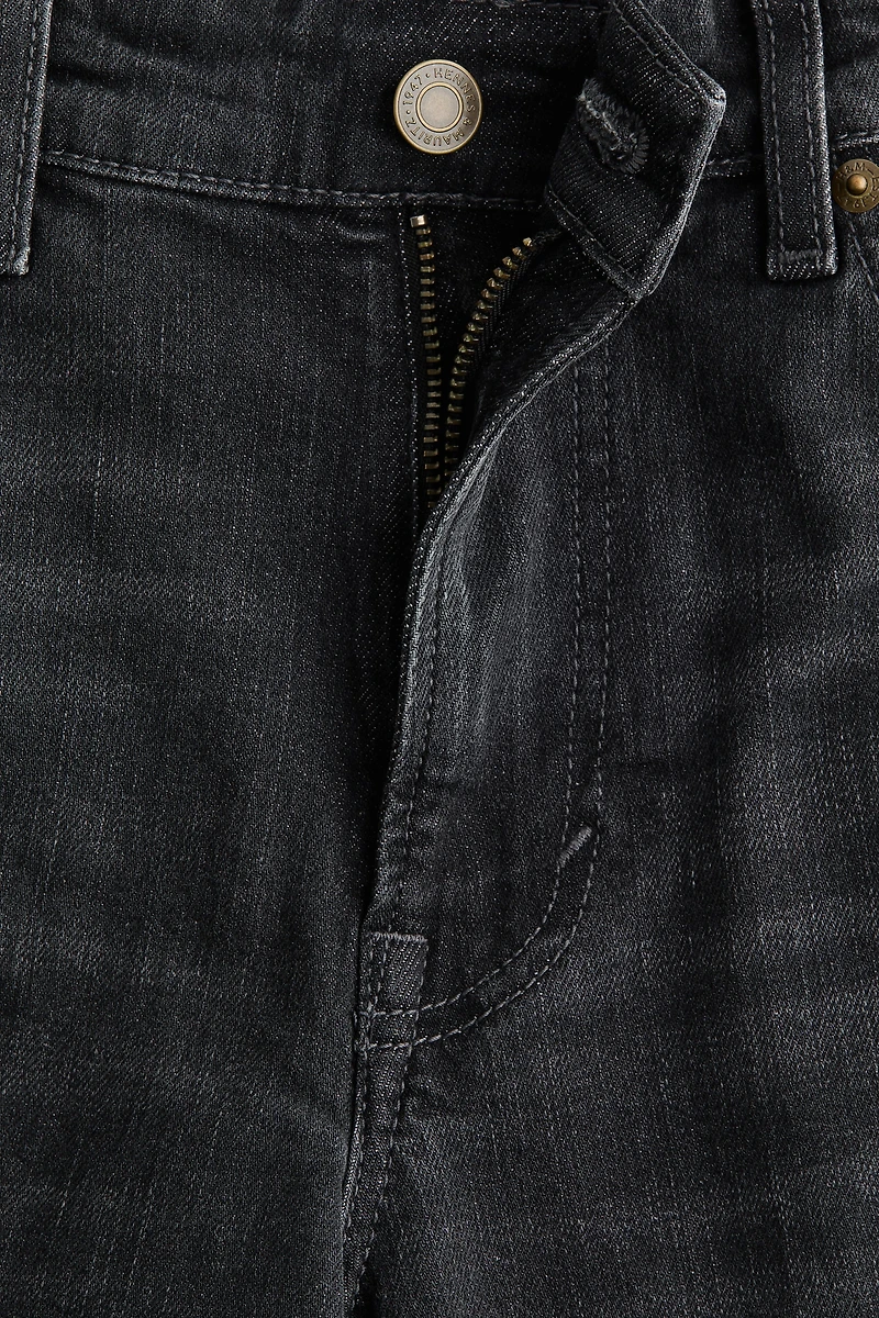 Jean évasé taille haute