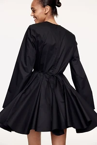 Dress with Flared Skirt