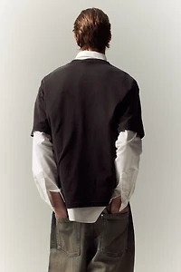 Loose-Fit Washed T-Shirt