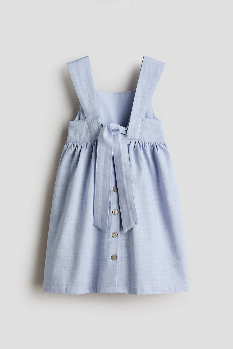 Robe empire en coton