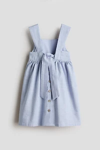 Robe empire en coton