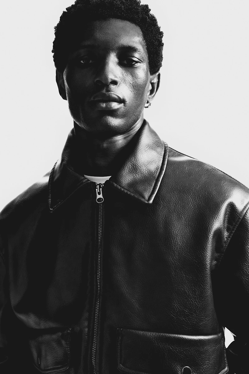 Padded Aviator Jacket