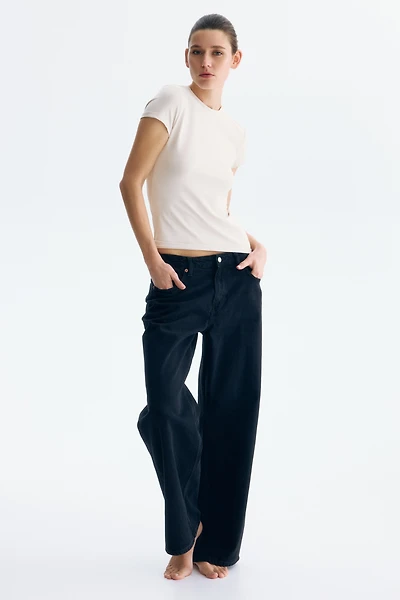 Fitted Microfiber T-shirt