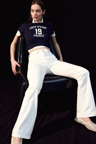 Flared High Jeans