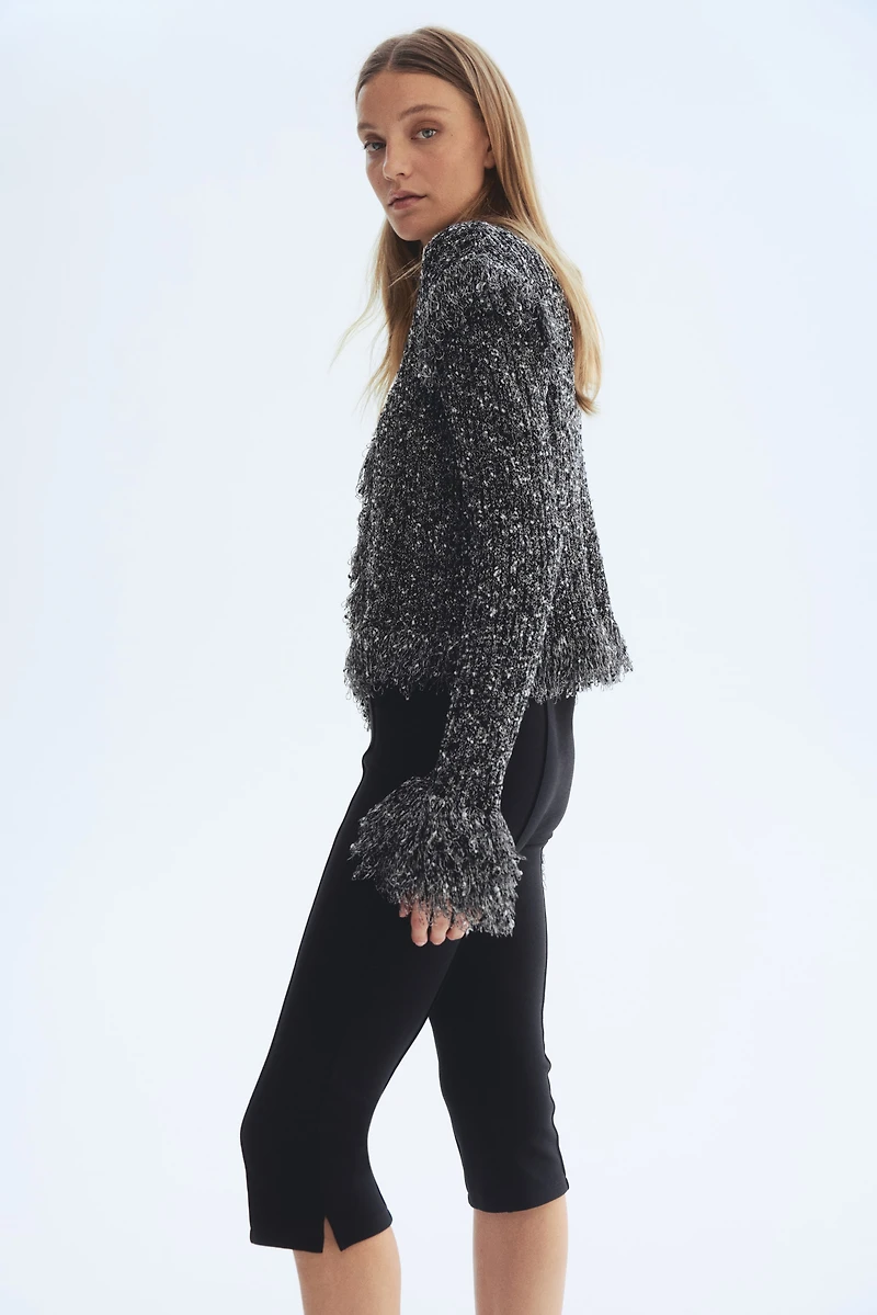 Cardigan with Fringe
