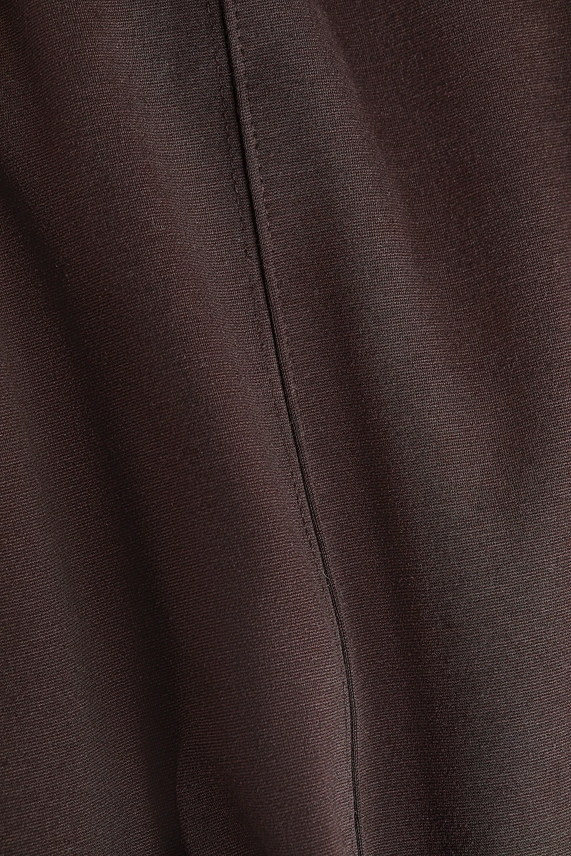 Pantalon à jambes barrel en jersey point de Rome