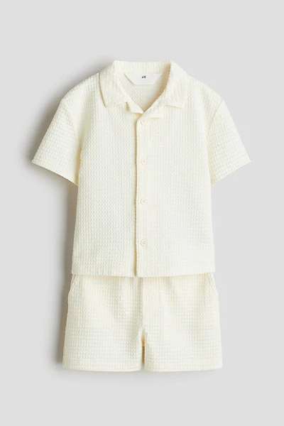 2-Piece Shirt and Shorts Set