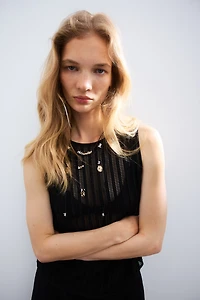 Multi-Strand Cord Necklace