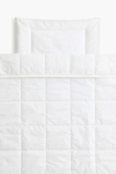Crib Duvet and Pillow