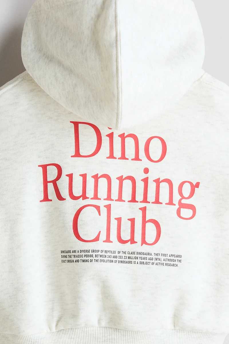 Printed hoodie
