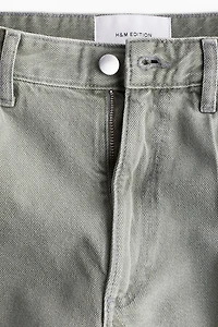 Denim Bermuda Shorts