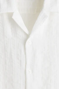 Chemise classique à col cubain