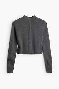 Structured Cashmere Cardigan