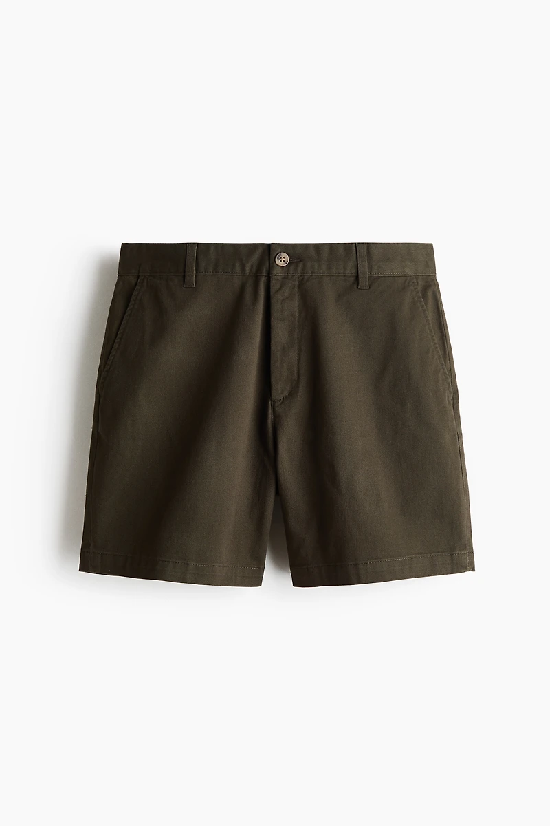 Regular-Fit Cotton Chino Shorts