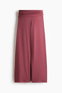 Pantalon de sport avec ceinture repliée