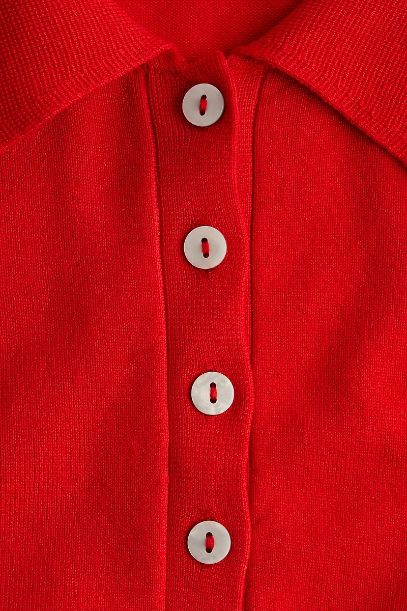 Polo à manches longues