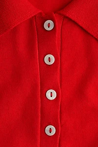 Polo à manches longues