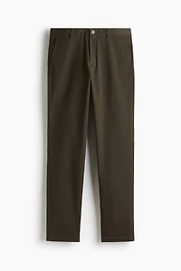 Slim-Fit Cotton Chinos