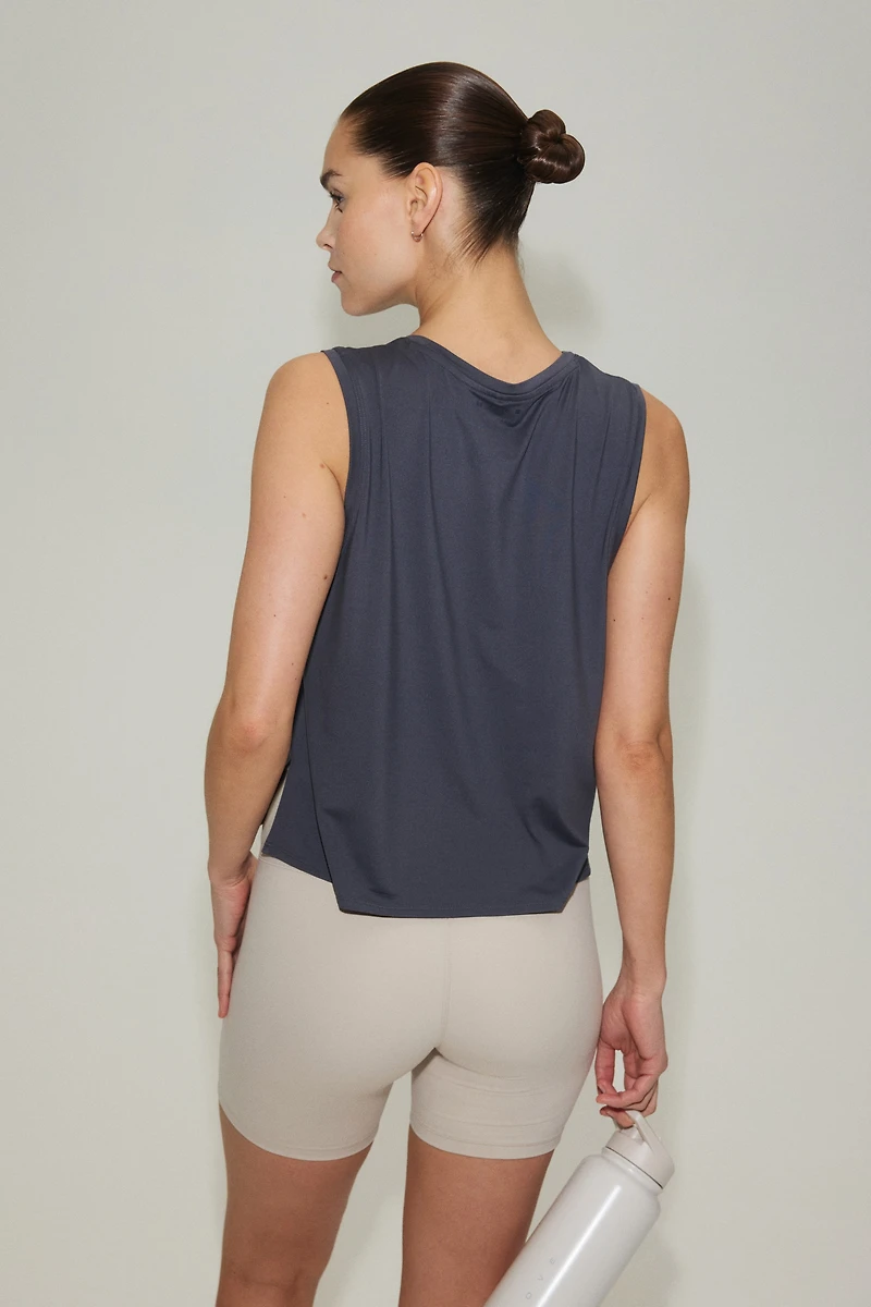Boxy Sports Tank Top with DryMove™