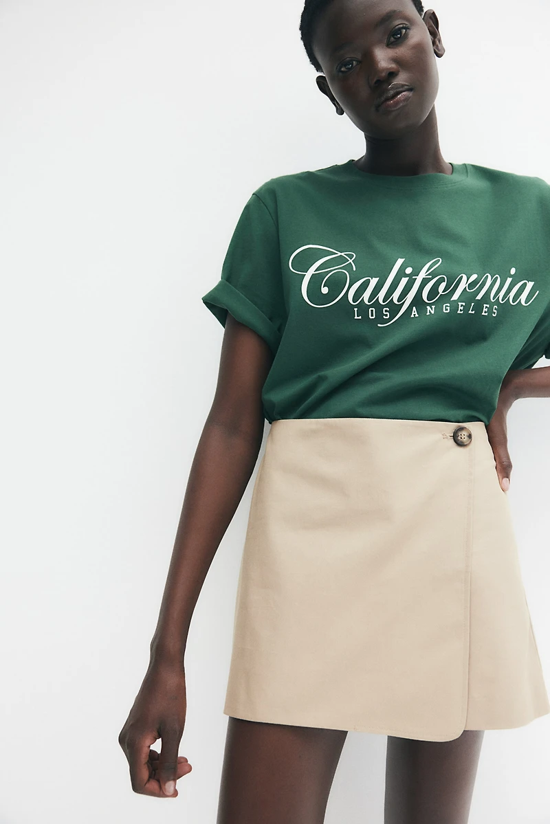 Twill Skort