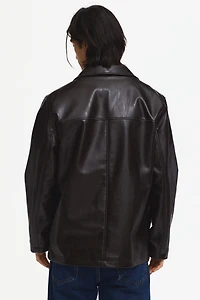 Veste en tissu enduit