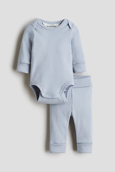 Ensemble 2 pièces en coton pima