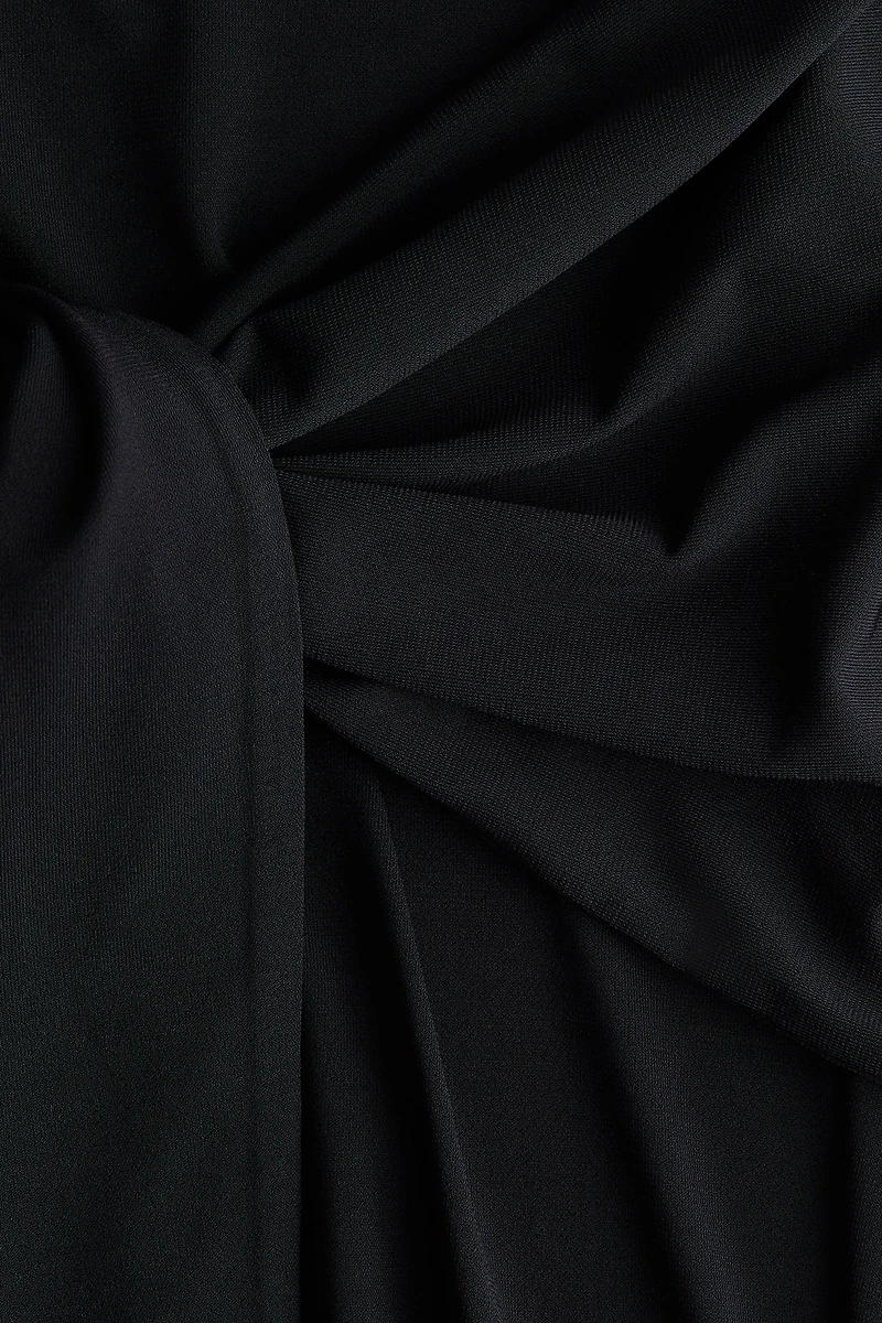 Robe à manches longues en jersey