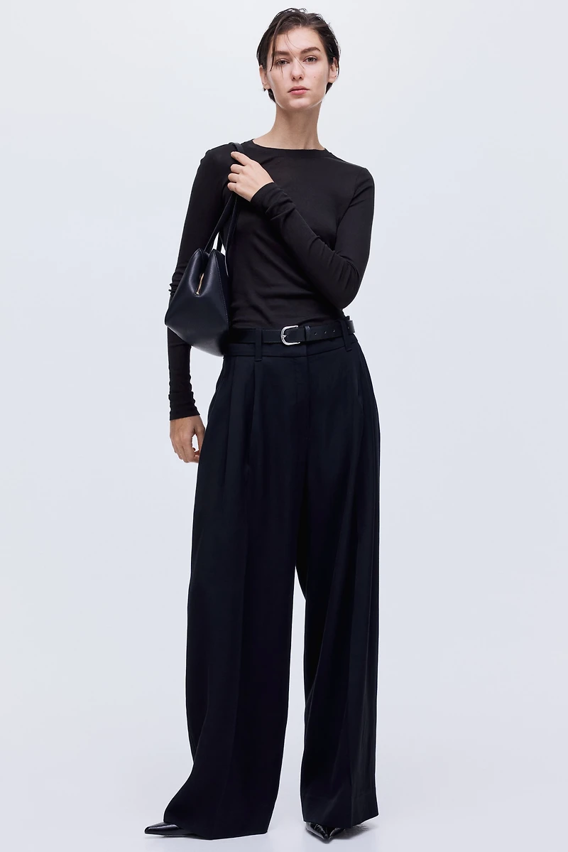 Pima Cotton Jersey Top